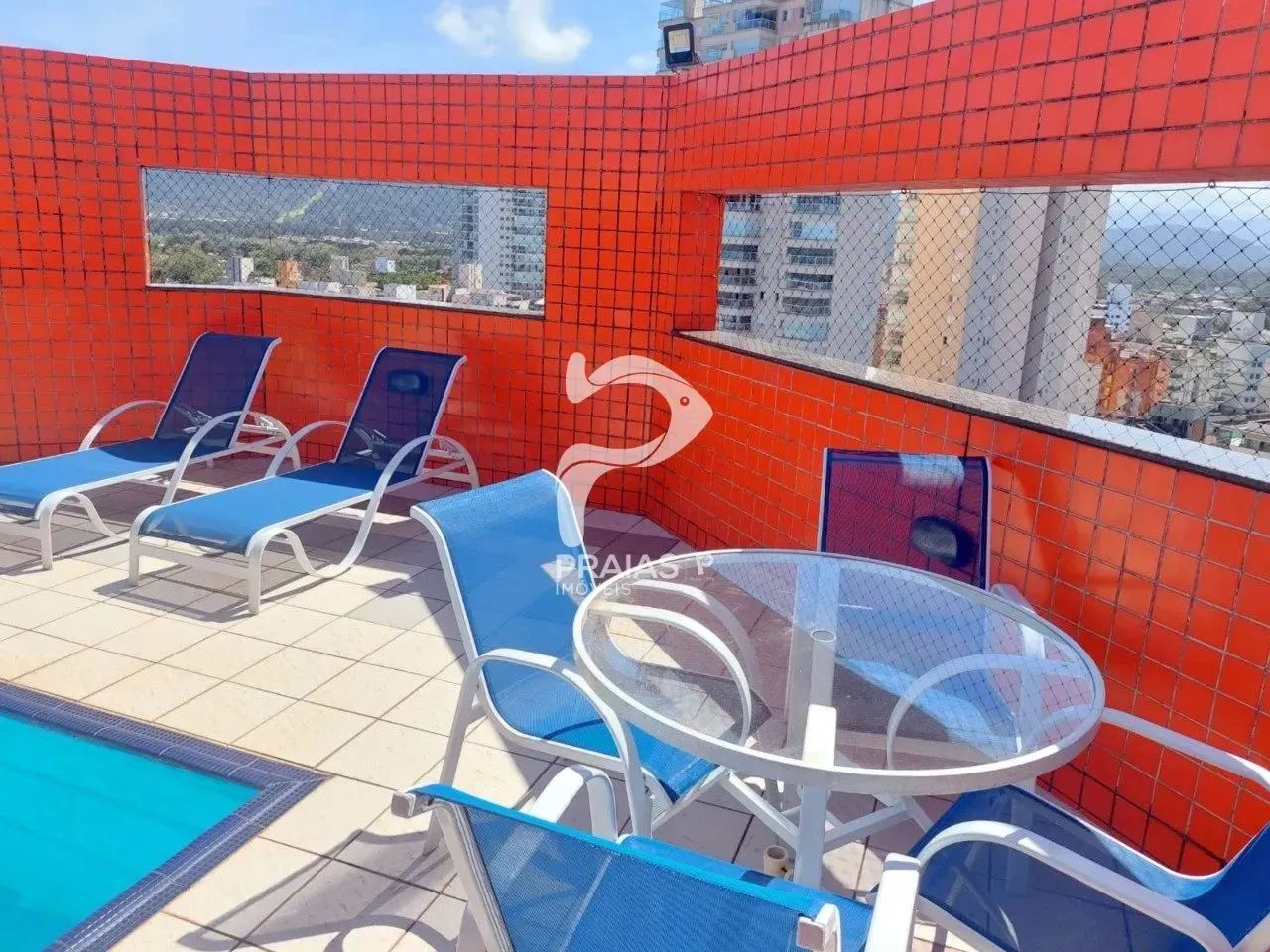 Cobertura duplex com piscina, 3 dormitórios, Enseada, Guarujá - Foto 3