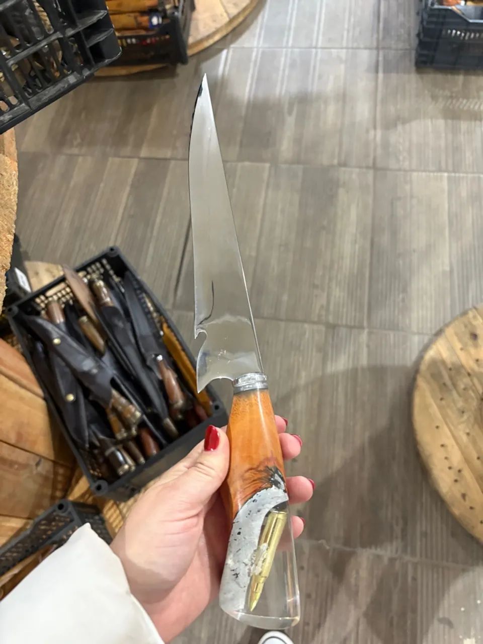 Facas Artesanais Para Churrasco - Foto 4