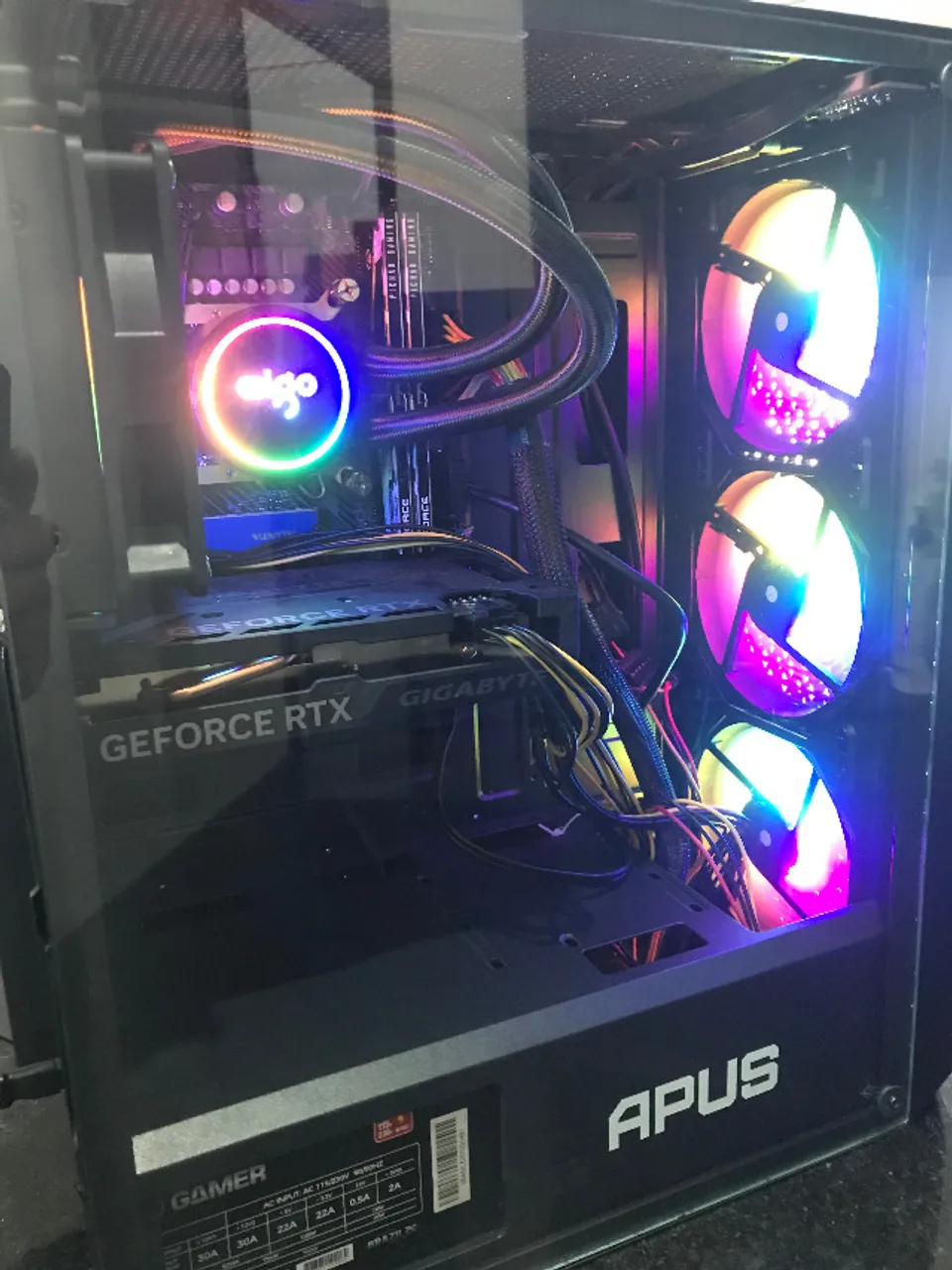 PC Gamer I5 Geração 12/16GB/SSDM2480GB/Vídeo Geforce RTX 4060 8GB/Sem Detalhe