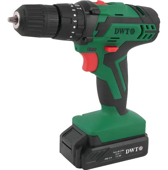 Furadeira Parafusadeira Sem Fio A Bateria Tb-12e 12v 3/8 10mm Com Maleta E Acessórios The  - Foto 2