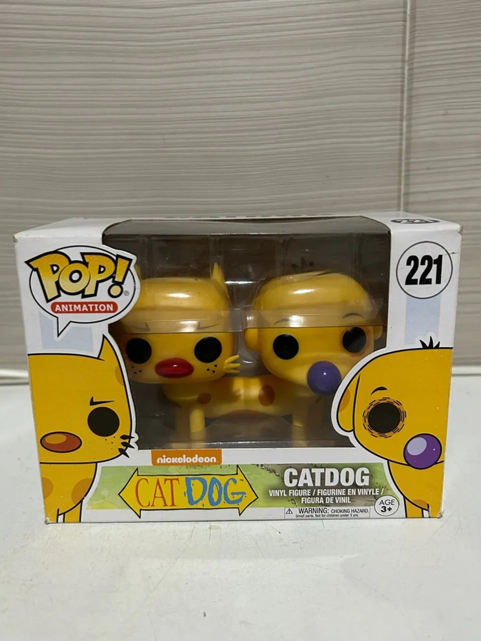 Boneco Funko Pop CatDog #221 - Colecionável - Foto 2
