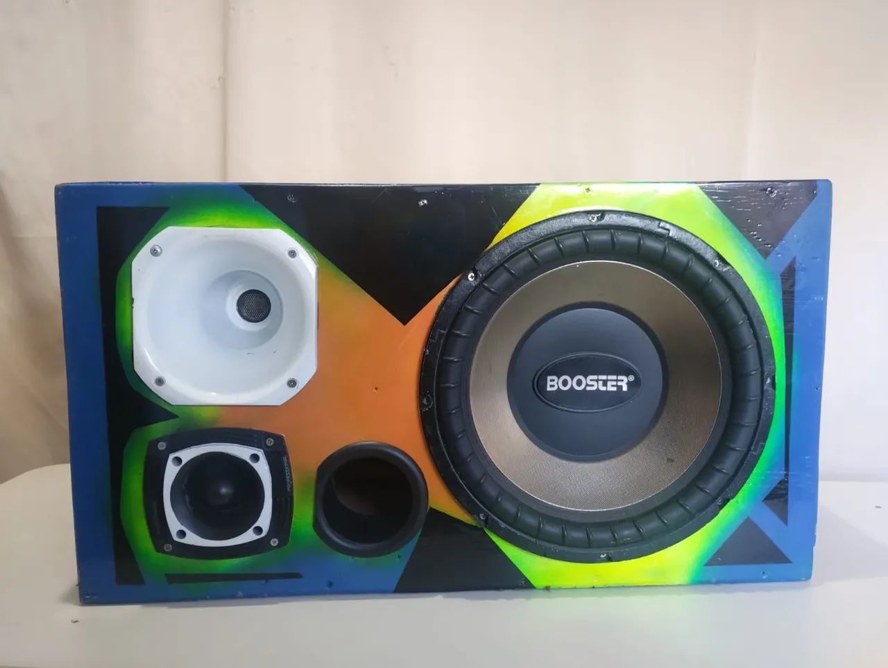 Caixa de Som tri automotivo 