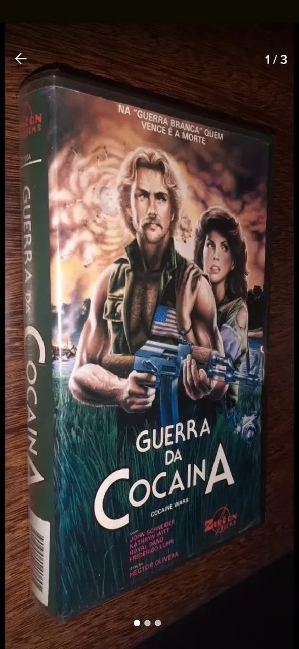 Vhs Guerra da Cocaína 