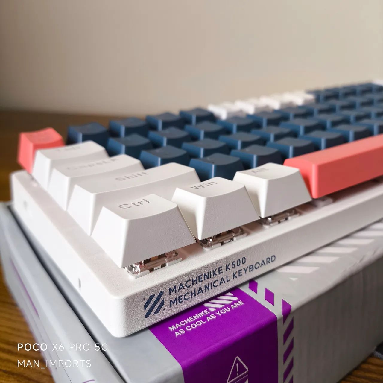 MACHENIKE K500-B61 - Teclado Mecânico (Mini 60%, 61 Teclas)  - Foto 5