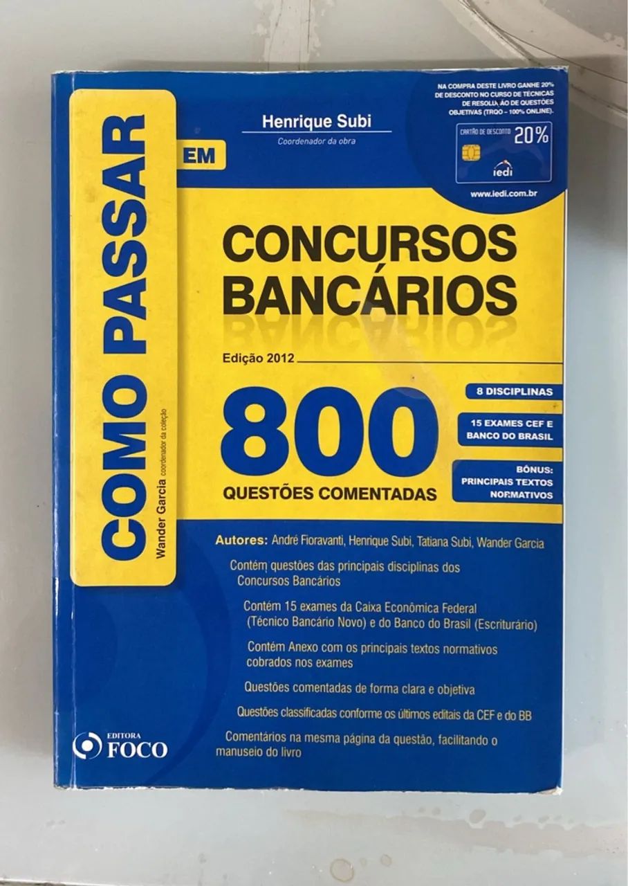 KIT 5 APOSTILA/LIVRO PARA INSS E CARREIRAS BANCÁRIAS 