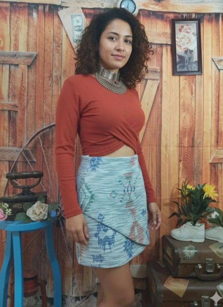 Linda saia Zara M