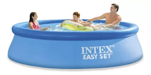 Piscina Inflável Easy Set 3.853 Litros 305 Cm X 76 Cm Intex Cor AzulPiscina Inflável Easy