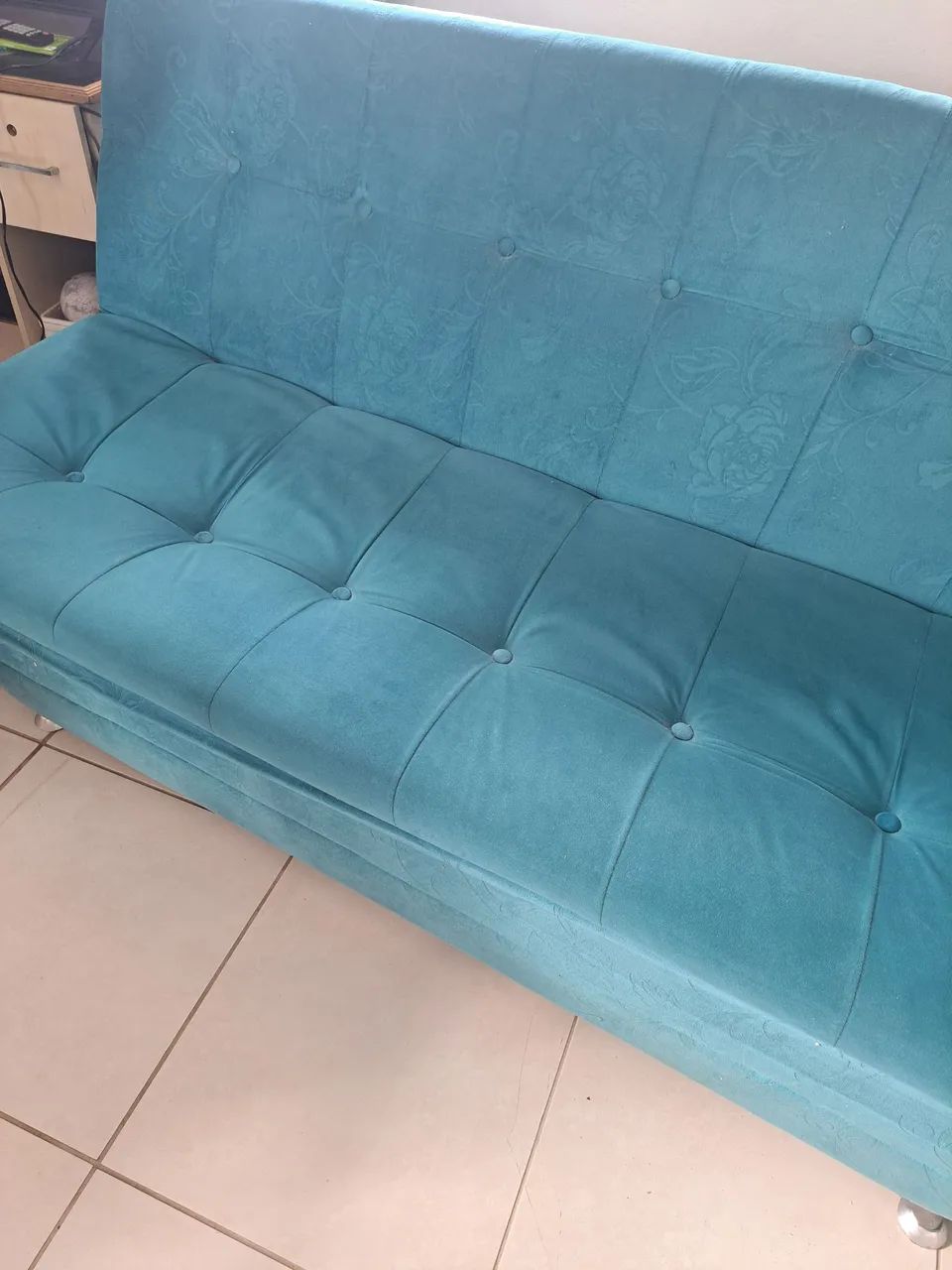 Sofá Cama Azul