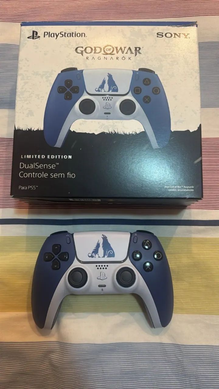 CONTROLE PS5 EDIÇAO GOD OF WAR