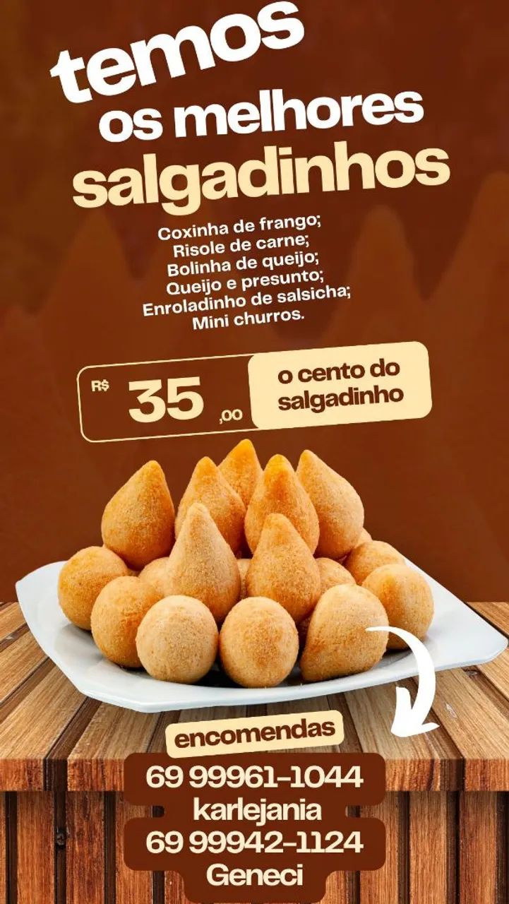 Salgadinho de festa 35 reais  - Foto 3
