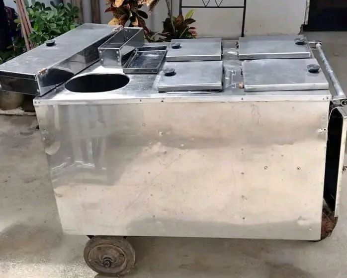 Carrinho de lanche inox  - Foto 3