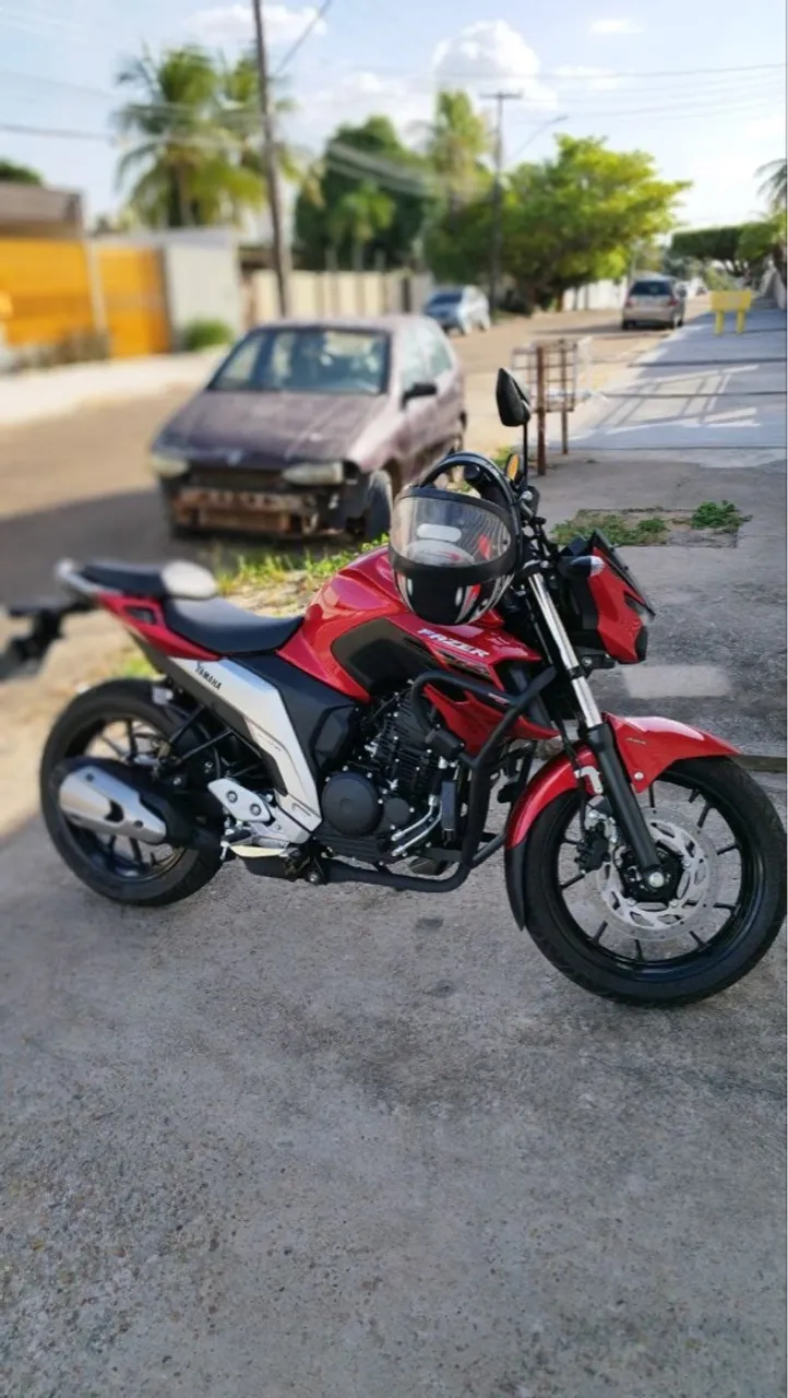 Fazer 250 2022 em dias no ponto de transferir
