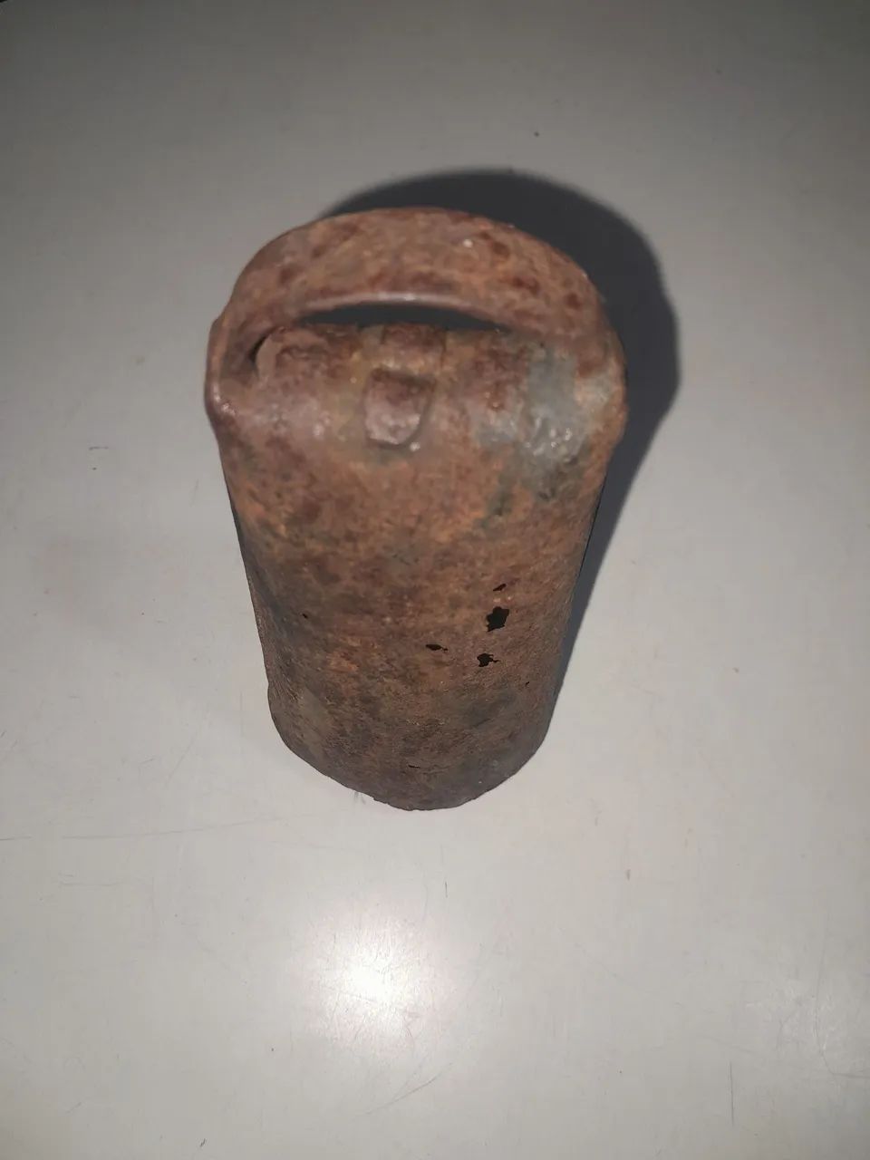 Chucalho/sino antigo de metal - Foto 5