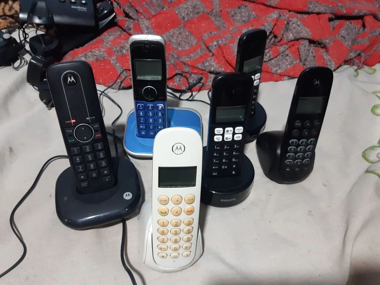  Telefones Fixos - Ótimo estado!