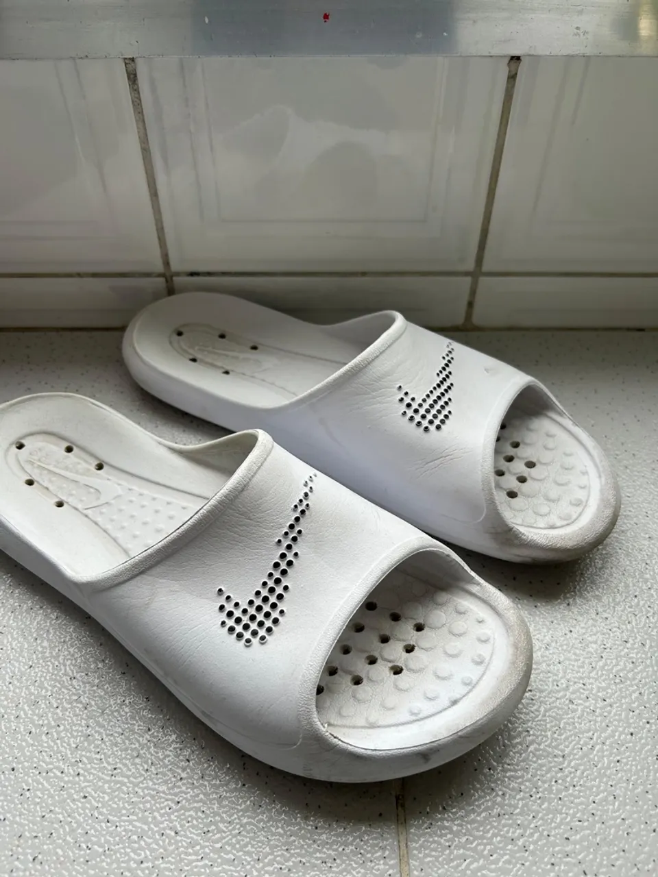 Chinelo Nike Slide Branco - Original