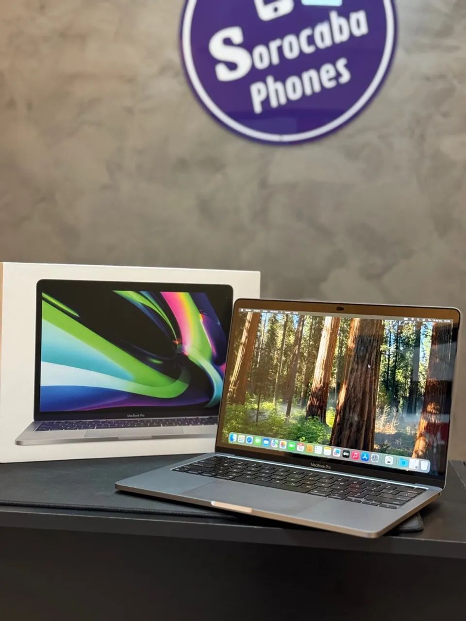 MacBook Pro M1 8/256GB 13 polegadas - seminovo 