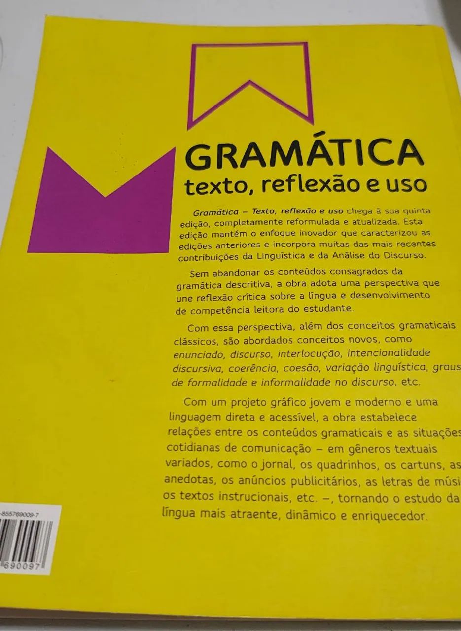 Gramática: Texto, Reflexão e Uso - William Cereja e Thereza Cochar - Foto 2