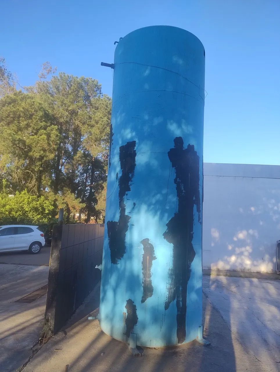 Tanque industrial azul - Foto 2