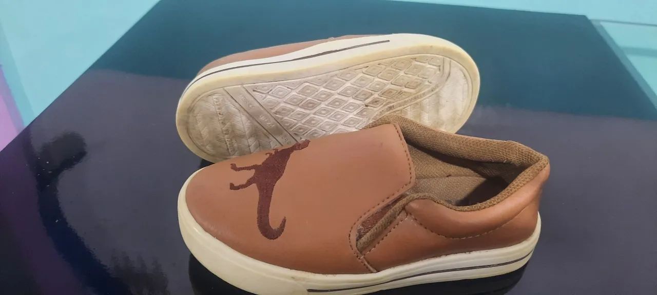 Tênis Slip-On Infantil Dino - Tamanho 24 - Foto 3