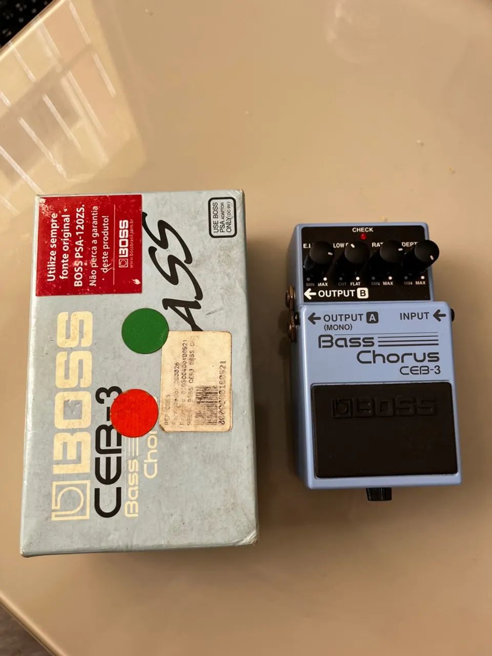 Boss CEB-3 Bass Chorus - Instrumentos musicais - Castelo, Belo