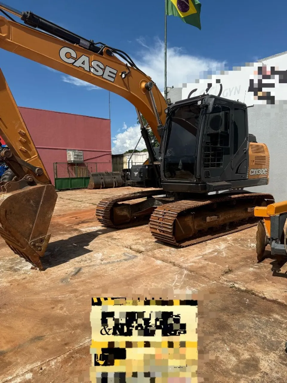 Escavadeira Case 2020 CX130 Nova