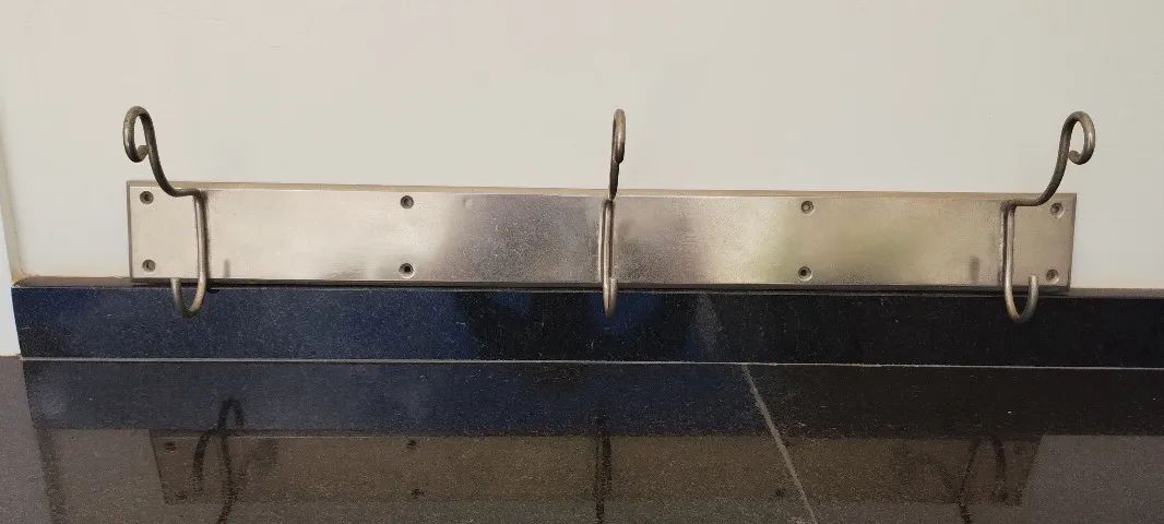 Cabide de parede em metal cromado, de qualidade excepcional - Foto 2