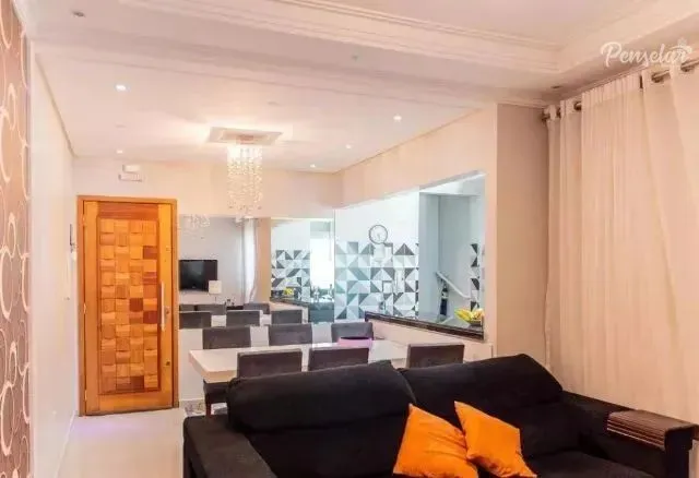 Santo André - Campestre: Cobertura a venda 4 Quartos 2 Suítes 3 Vagas: Mobiliada
