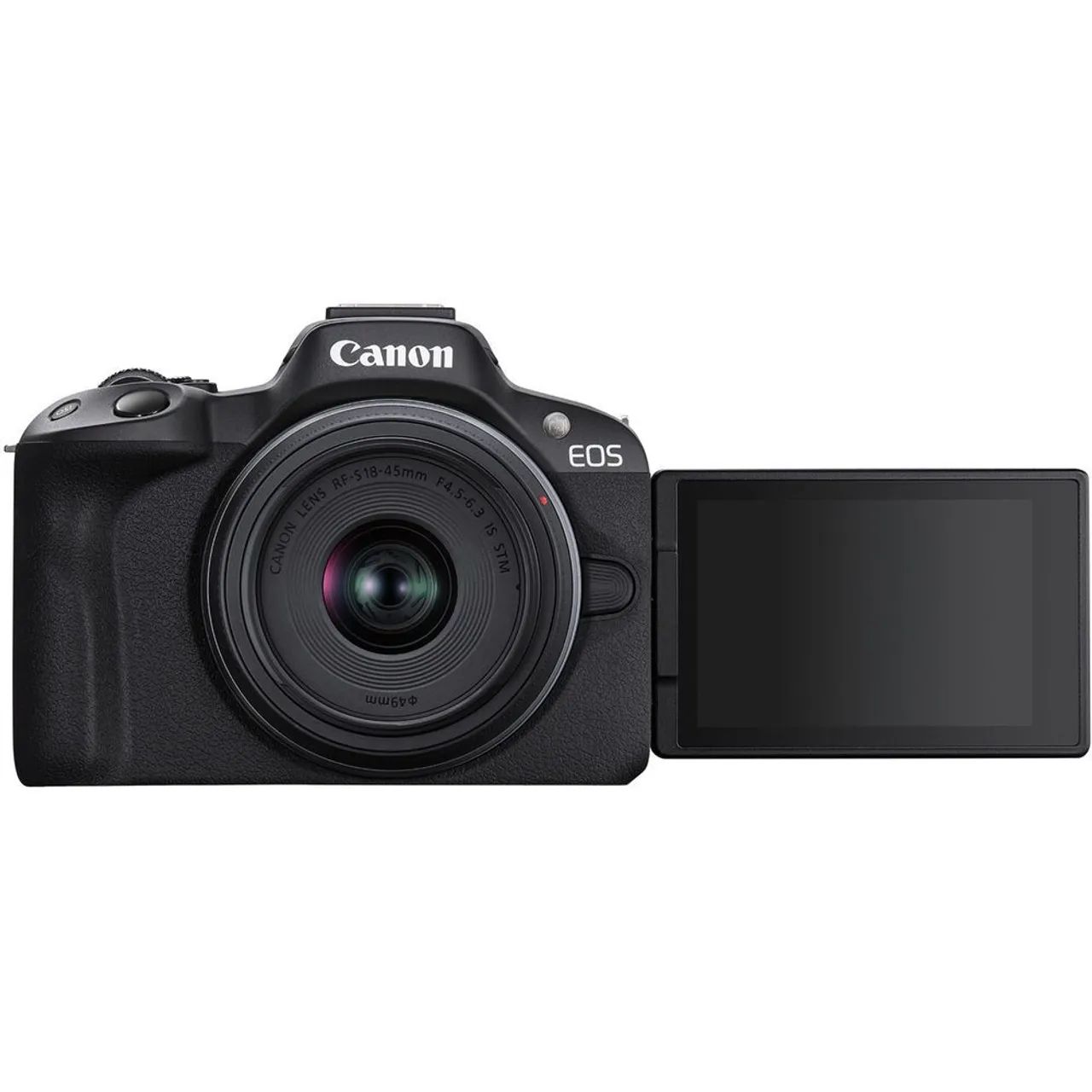 Câmera Digital Canon EOS R50 24.2MP 3.0" Lente RF-S 18-45MM IS STM - Nova!