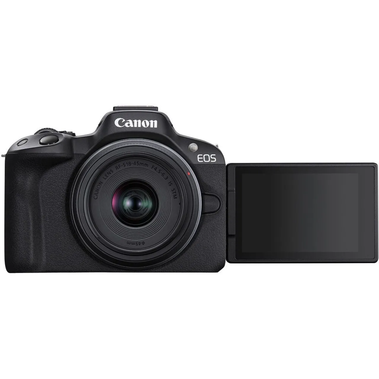 Câmera Digital Canon EOS R50 24.2MP 3.0" Lente RF-S 18-45MM IS STM - Nova!