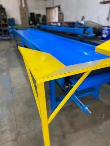 Esteira Transportadora Plana com Motoredutor - 6 metros