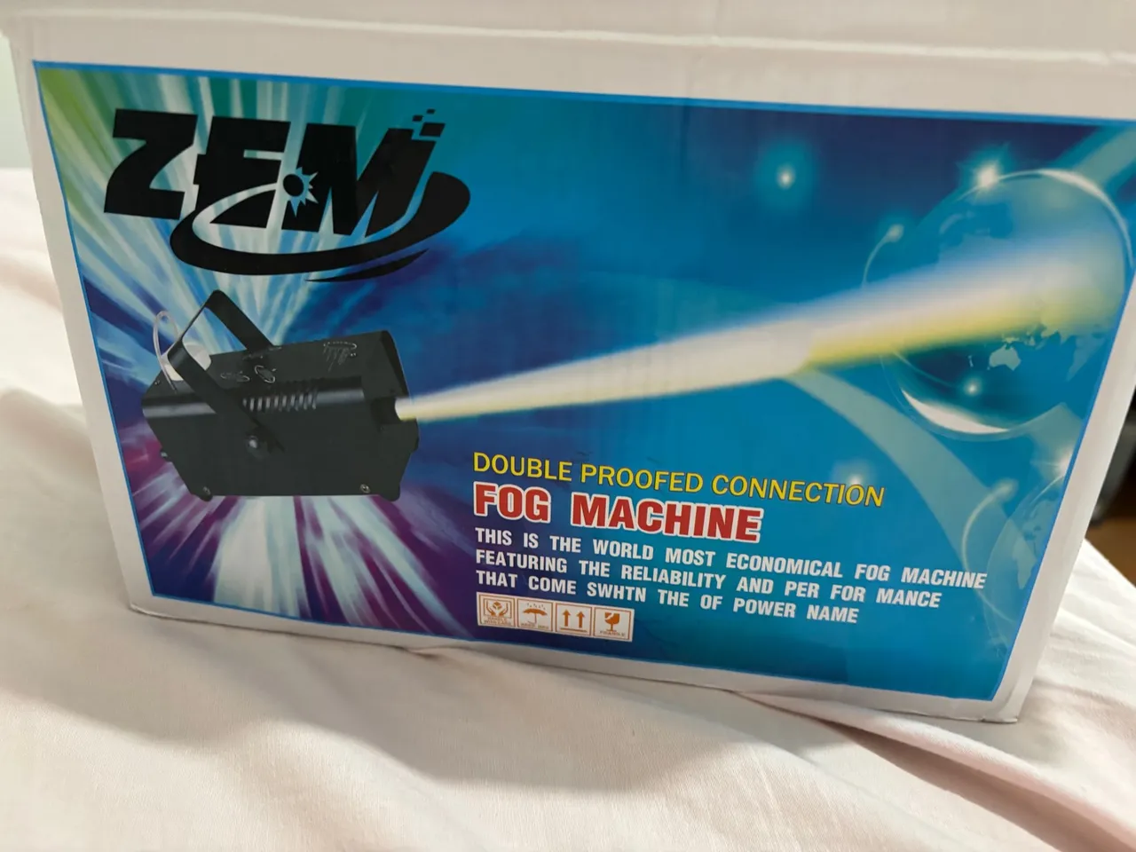 Máquina de Fumaça ZEM - Efeito Especial para Eventos