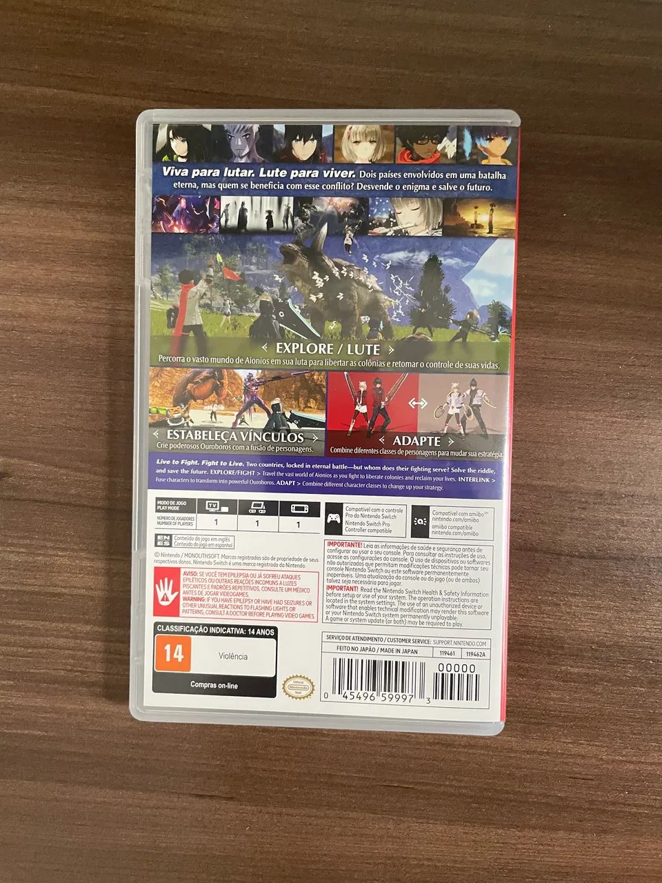 Jogo de Nintendo Switch - Xenoblade Chronicles 3 - Jogos de Vídeo