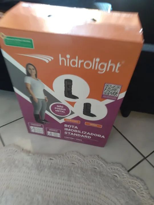 Bota imobilizadora Hidrolight - Tamanho padrão