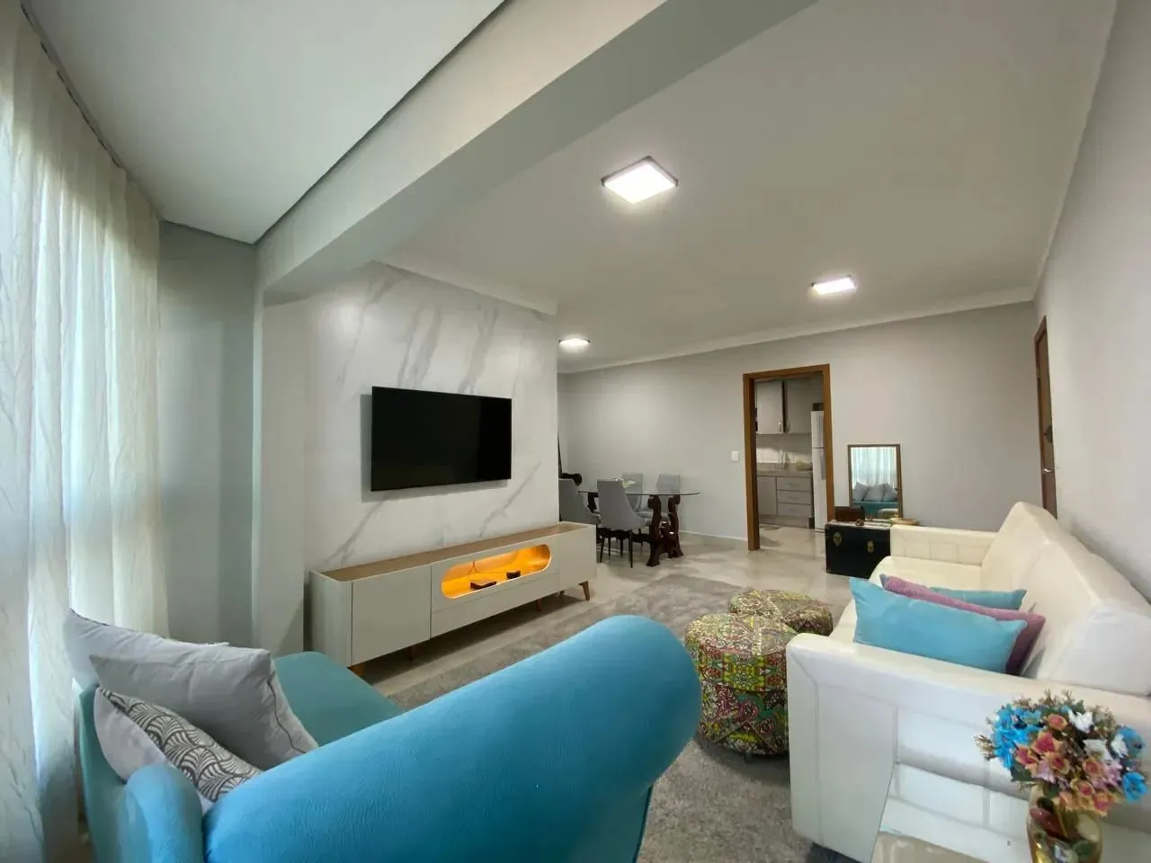 Apartamento TOP há 3 quadras do Praia Clube no Copacabana - Uberlândia - MG