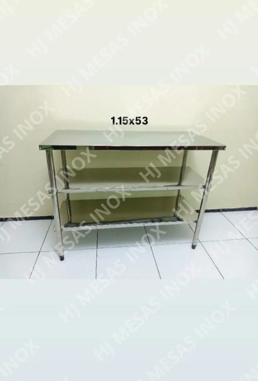 Mesa inox nova pronta entrega