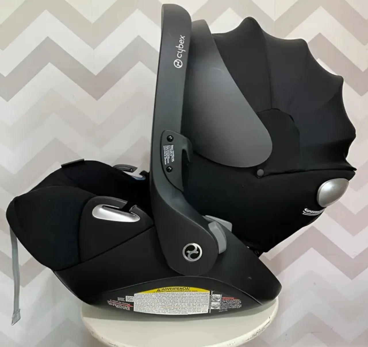 Bebê conforto Cyber Cloud Q - único que deita completamente  - Foto 3