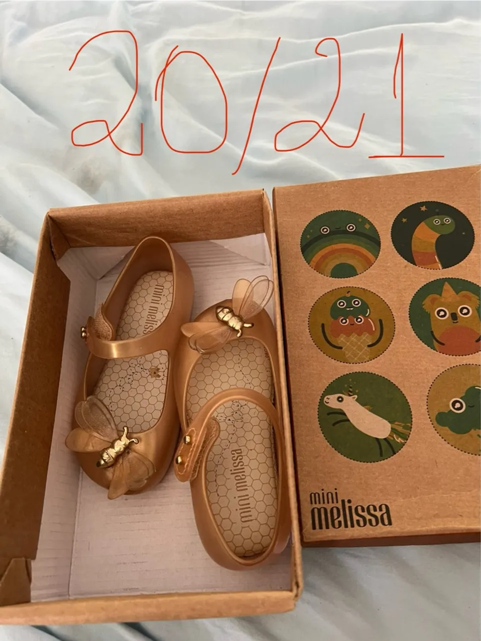 Sapatilha Mini Melissa Abelha -