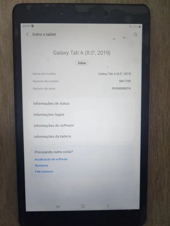 Tablet Samsung Galaxy Tab A 8" Modelo SM T290 - Foto 6