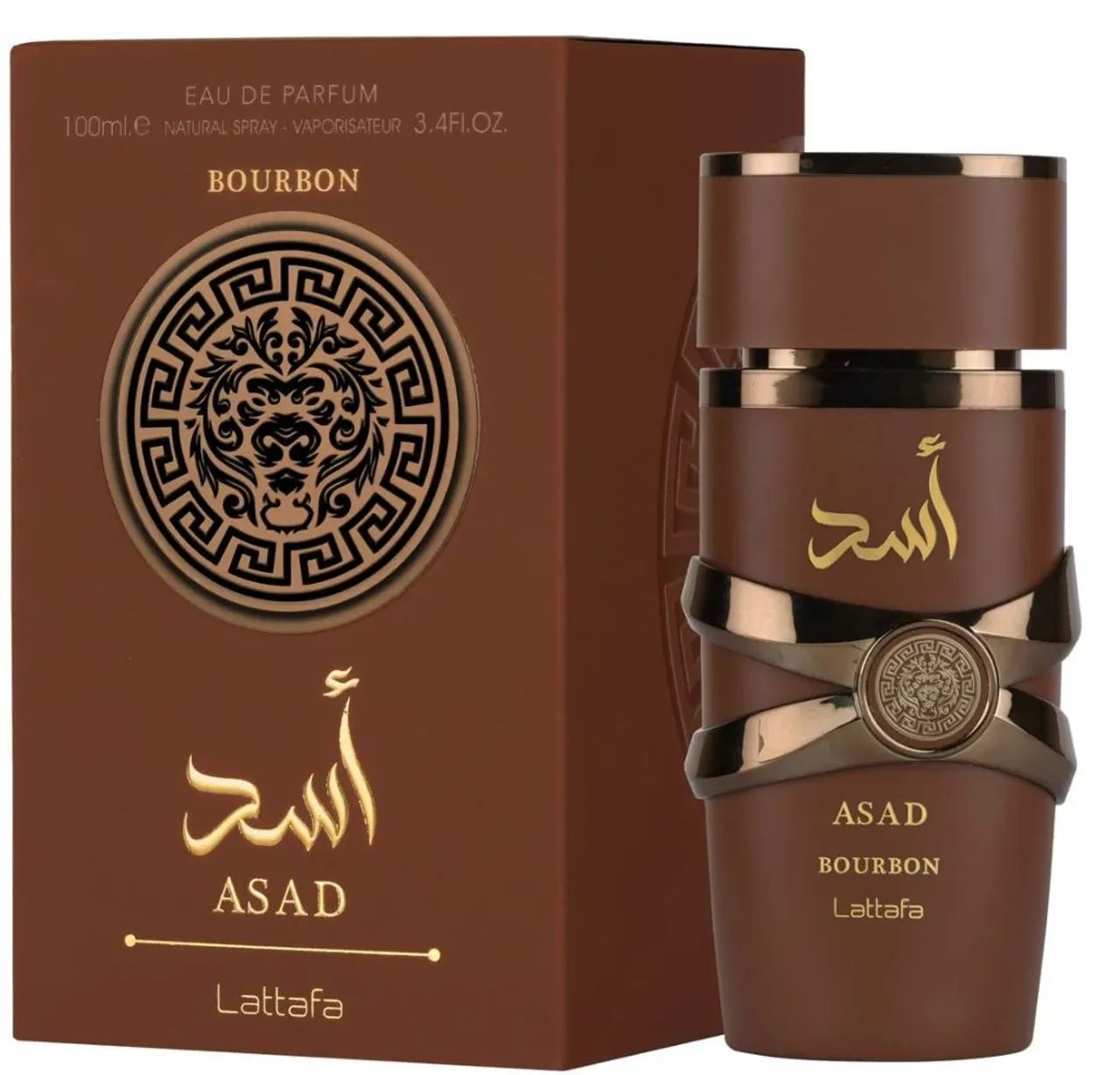 Perfume Masculino Lattafa Asad Bourbon Eau De Parfum Original Edp 100ml - Foto 2