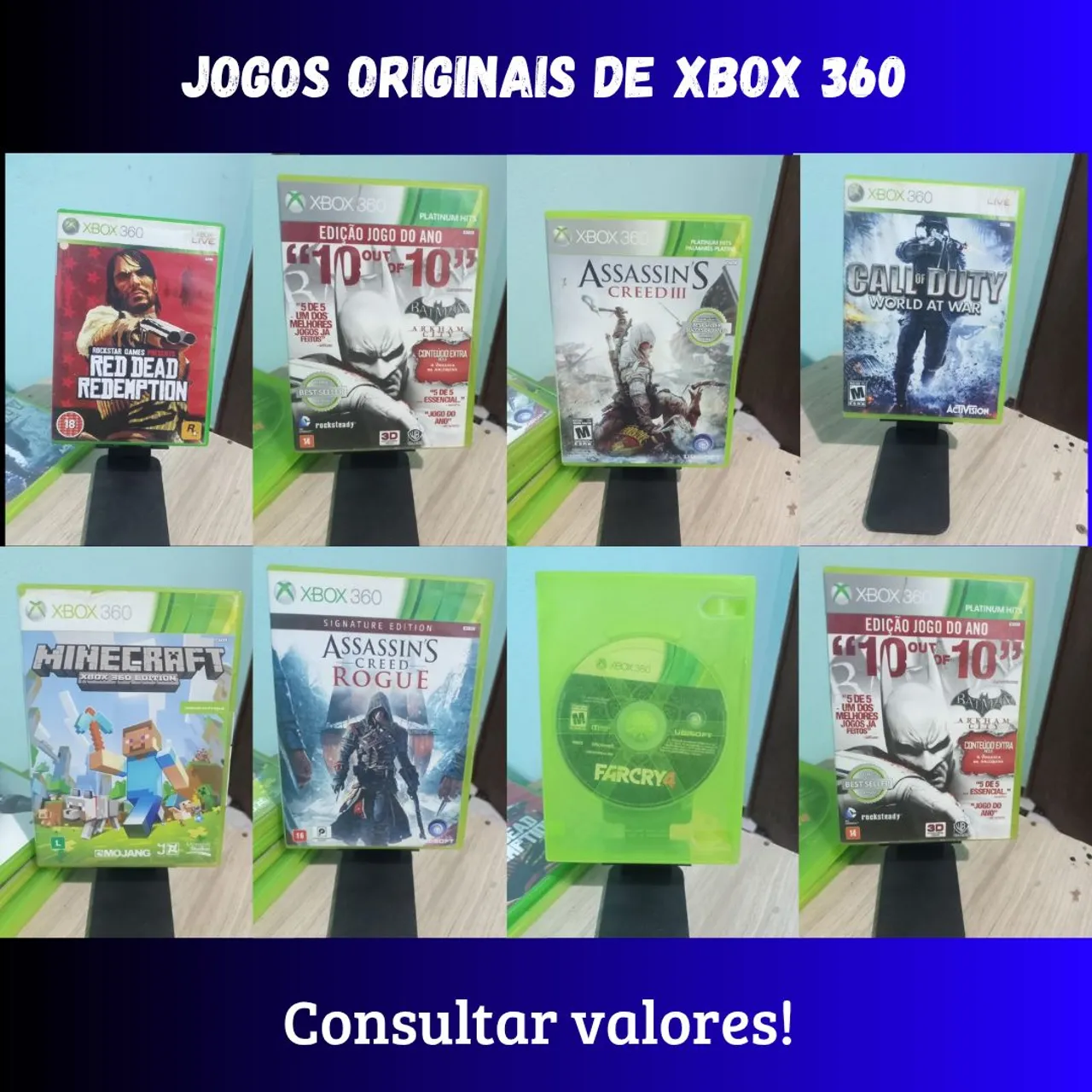 Jogos Originais de Xbox 360
