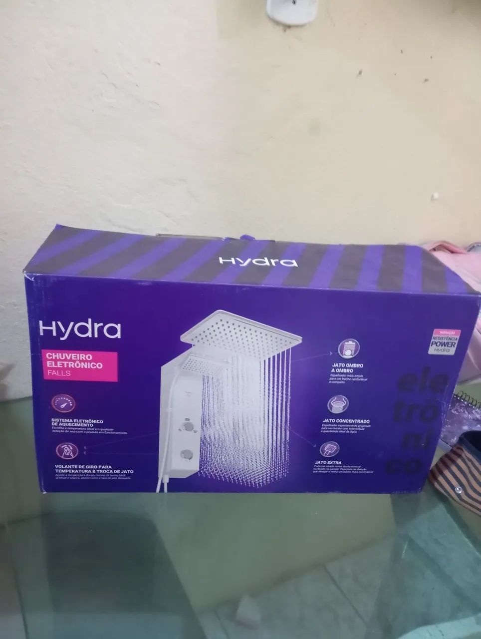 Chuveiro Eletrônico Hydra Falls - Novo - Foto 5