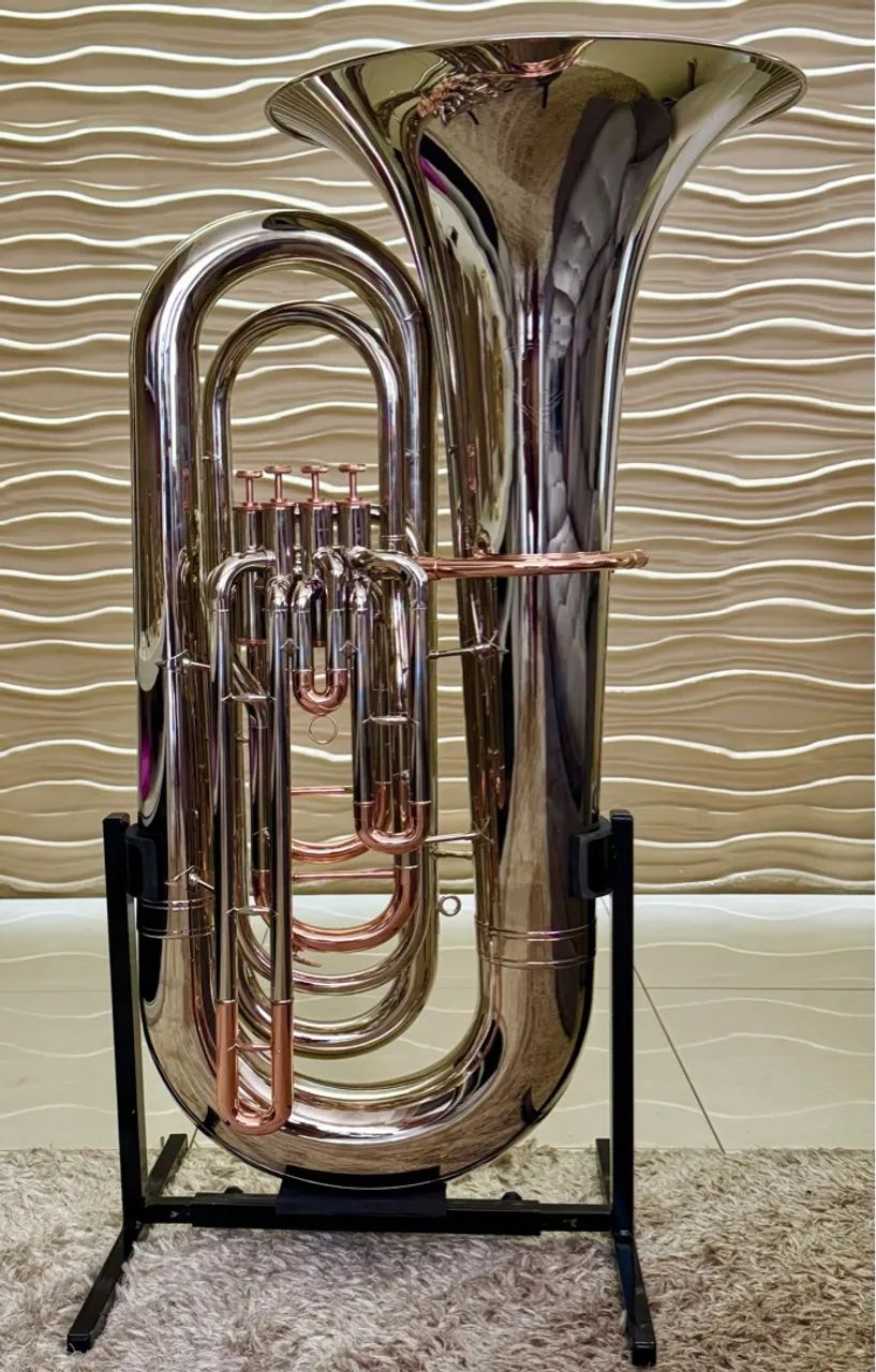 Tuba MJ81  personalizada nova sem uso mesma tuba J981 - Foto 2