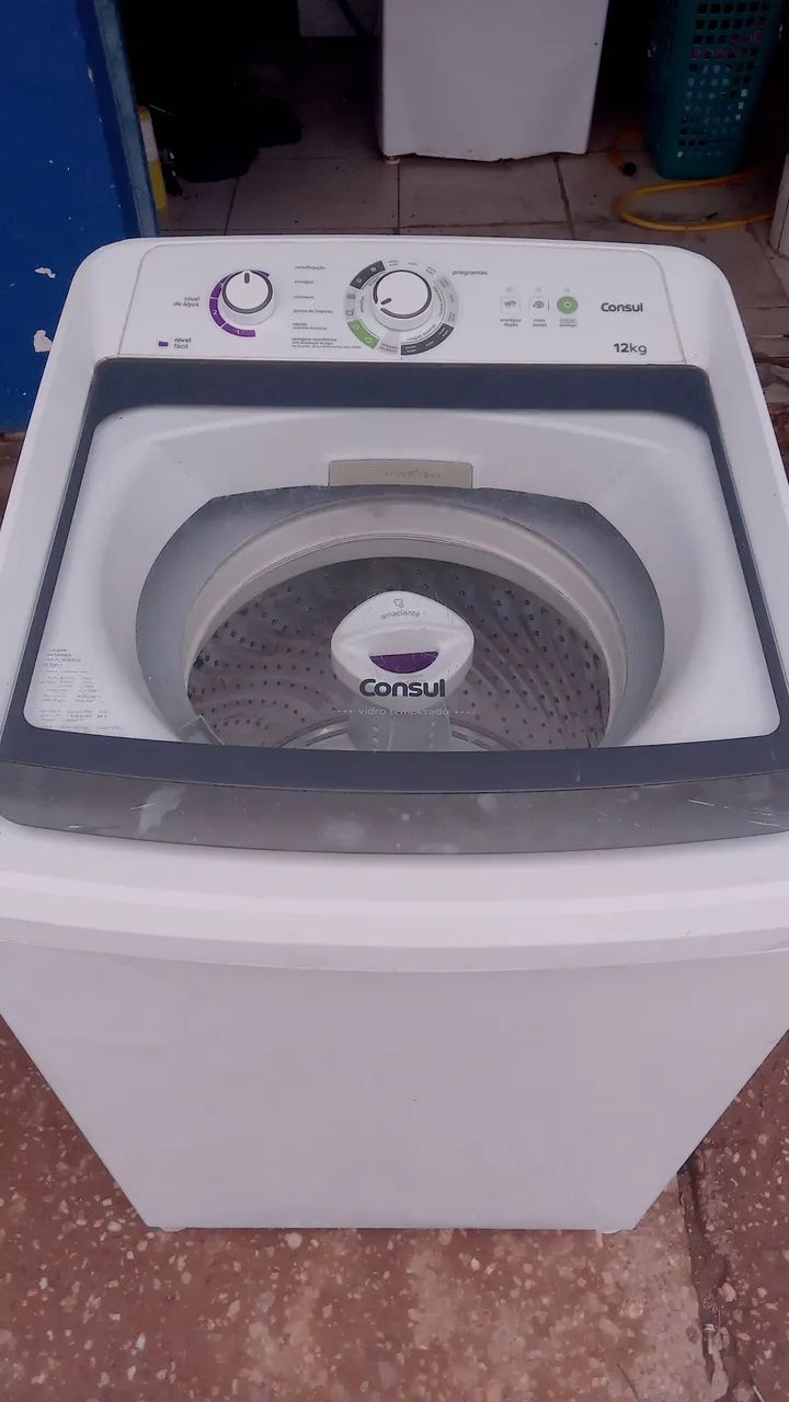 Máquina de Lavar Consul 12kg cesto de inox  - Foto 2