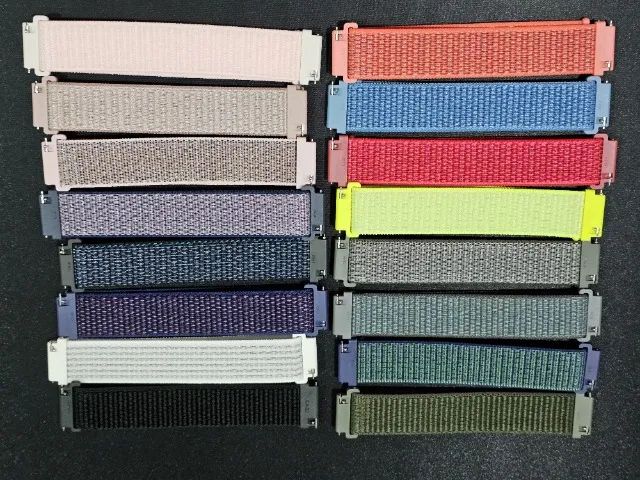 Pulseira 20mm nylon com velcro, consulte-nos - Foto 4