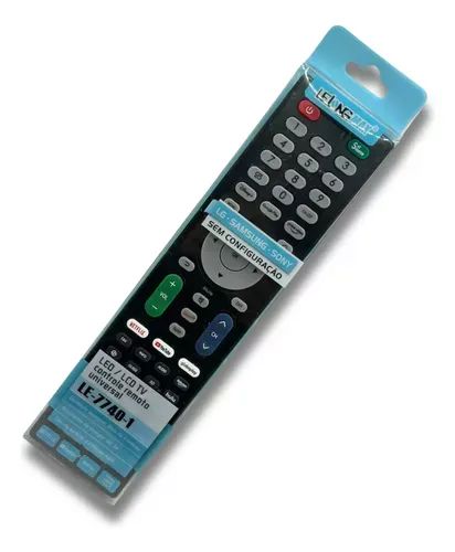 Controle Remoto Universal TV Led Lcd Smart 7740-1 Todas Marcas - Foto 2