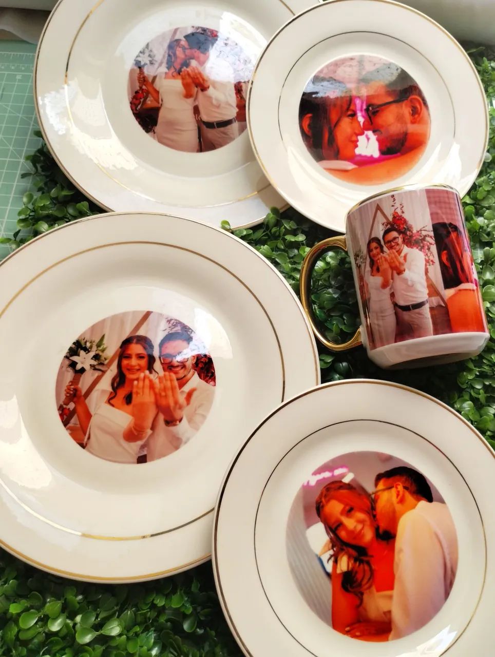 Caneca, prato, louças personalizado (dia das mães) - Foto 2