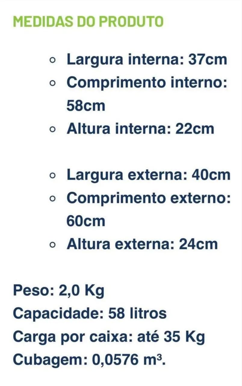 Caixa plástica 6424 - Foto 4