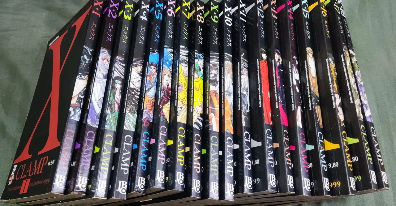 Mangá X/1999 - CLAMP - Completo - Foto 3