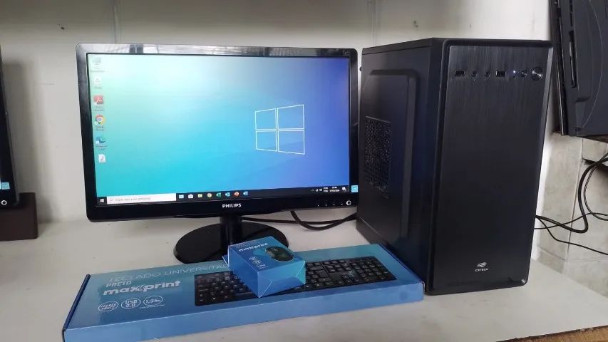 Computador Core i3 SSD120GB 4GB Memória na caixa com Garantia 