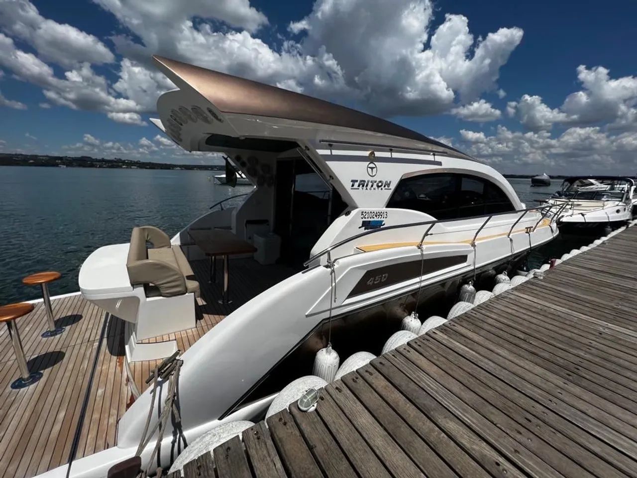 TRITON 450 HT 2019 IMPECÁVEL REVISADA  INTEIRA OU COTA  - Foto 6